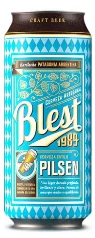 Cerveza blest pilsen lata x473cc