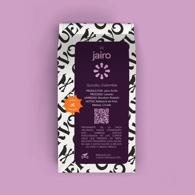Cafe cuervo jairo 01 pink bourbon x250gr