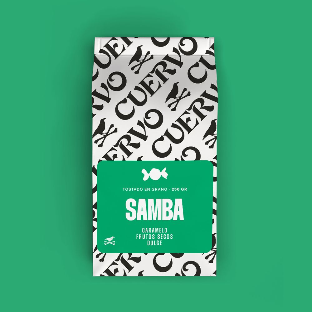 Cafe cuervo samba brasil x250gr