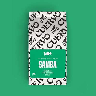 Cafe cuervo samba brasil x250gr