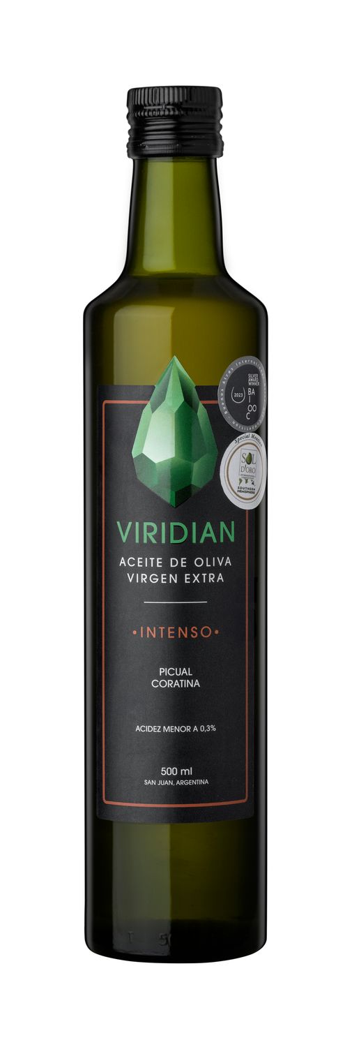 Viridian aceite extra virgen intenso x500cc