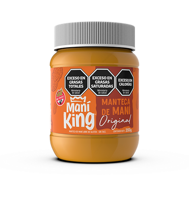 Manteca de mani king original x350grs