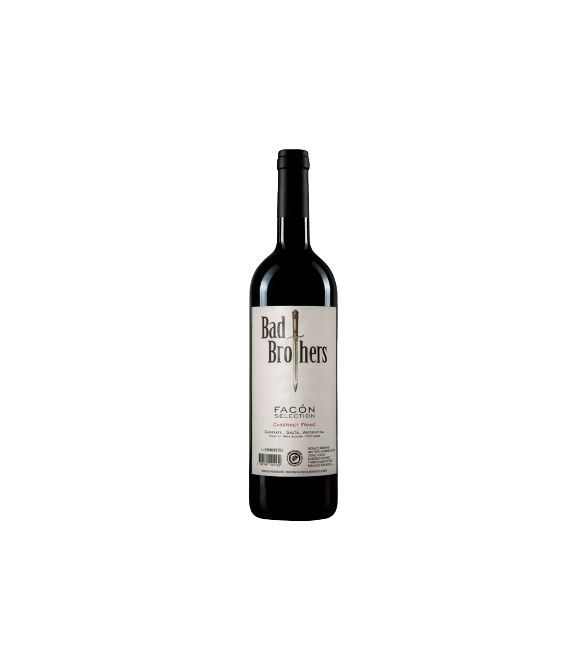 Vino Bad brothers facon cabernet franc x750cc