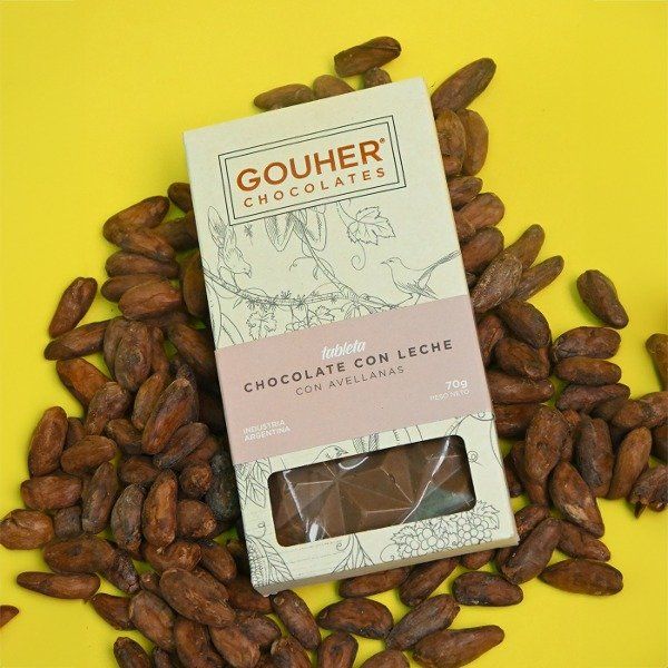 Gouher Tableta Chocolate con leche con Avellanas