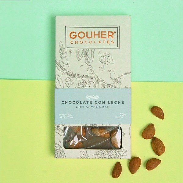 Gouher tableta choc con almendras