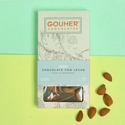 Gouher tableta choc con almendras