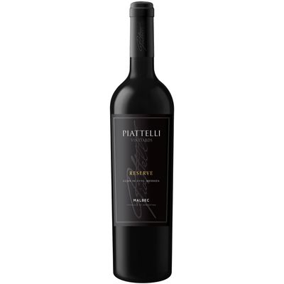 Vino Tinto Piattelli reserva malbec mendoza x750cc