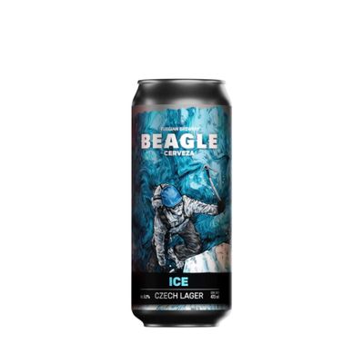 Cerveza Beagle Ice- Czech Lager lata x473cc