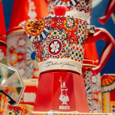 Cafetera Moka Express D&amp;G 6 Tazas Bialetti