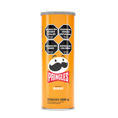 Pringles papas fritas queso x109gs