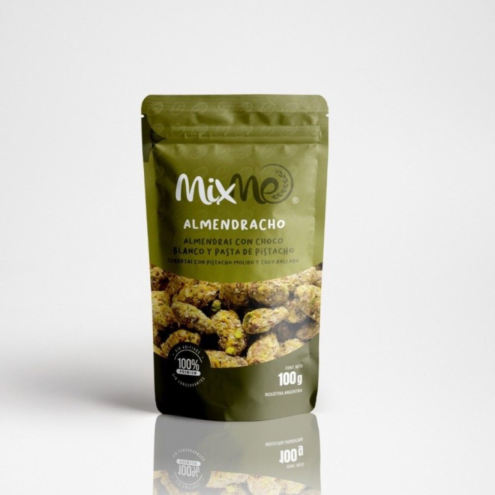 Mixme Doypack Almendras con Pasta Pistacho x100gr