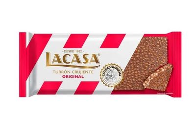 LaCasa Turrón de Chocolate Crujiente x150gr
