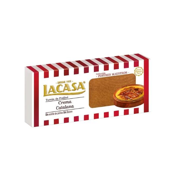 LaCasa Turrón de Praline Crema Catalana x225gr