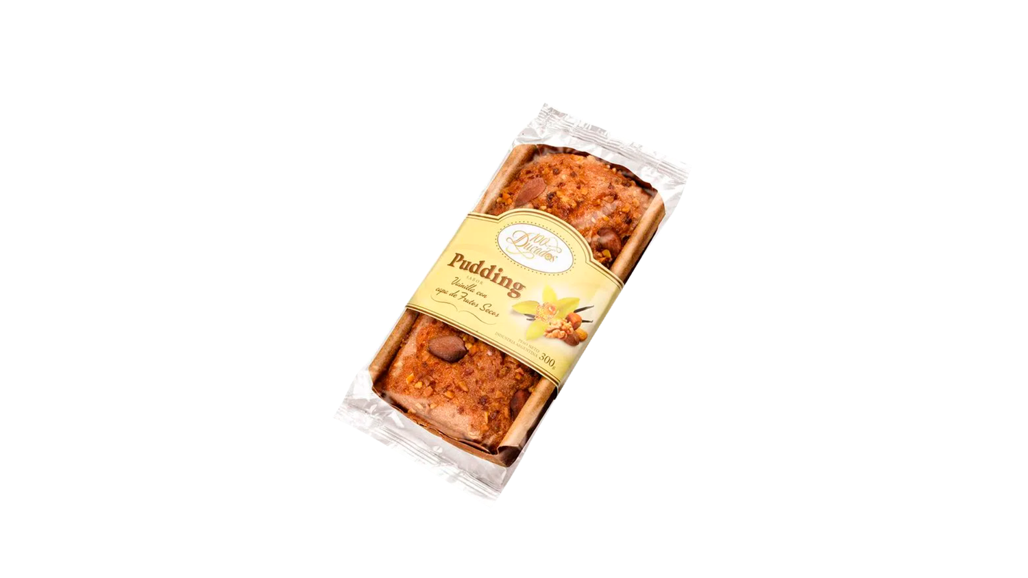 Pudding 100 Ducados Vainilla Con Frutos Secos x300gr