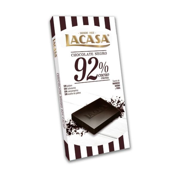 LaCasa Tableta Chocolate 92% Cacao x100gr