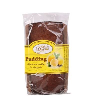 Pudding 100 Ducados Limon Con Semillas De Amapola x300gr