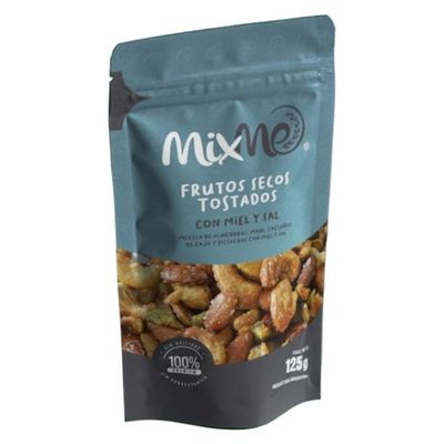 Mixme Doypack Frutos Secos Con Miel Y Sal X125g