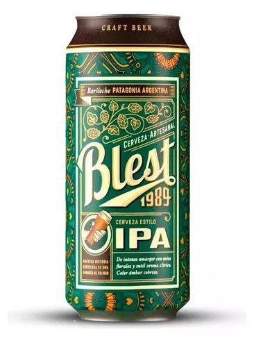 Cerveza Blest Ipa Lata x473cc