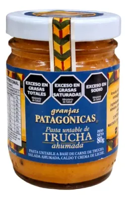 Granjas patagonicas pate de trucha x80gr