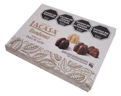 Bombones Lacasa Dulce de Leche x6x90gr