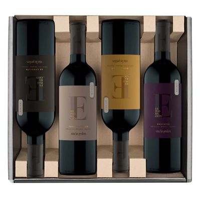 Estuche Las Perdices Exploración Geográfica 4 Botellas Malbec x750cc
