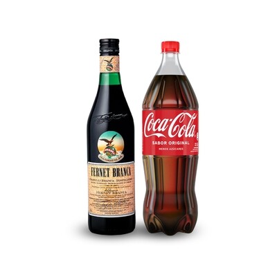 KIT FERNET BRANCA x750cc + COCA COLA