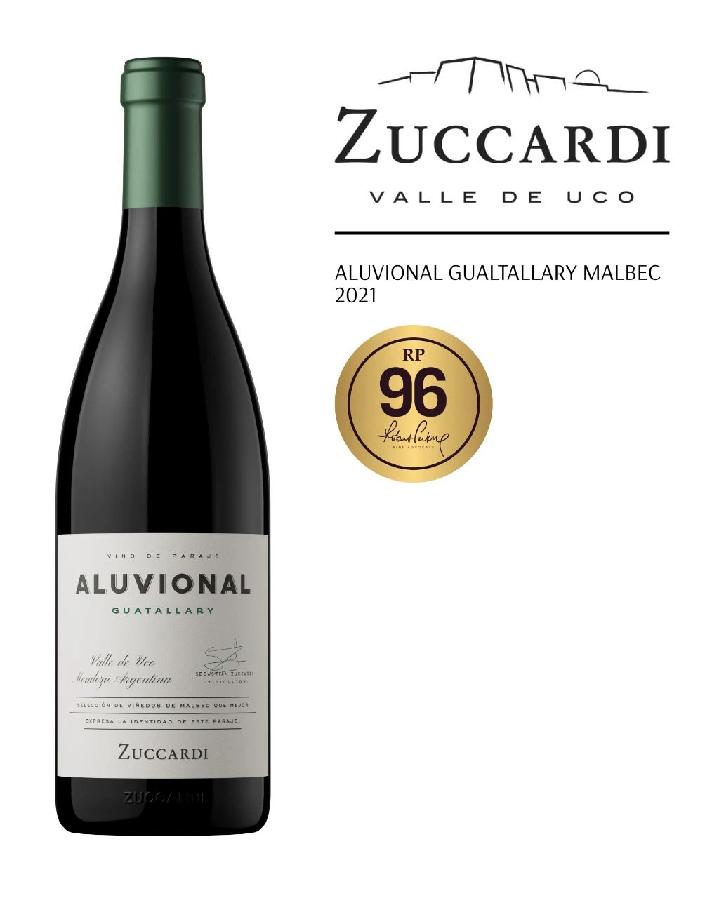 Vino Tinto Zuccardi aluvional gualtallary 2021 x750cc