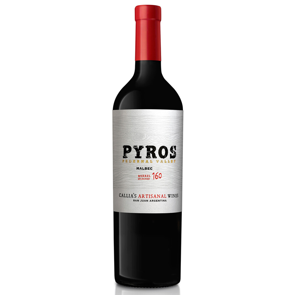 Vino Tinto Pyros appellation malbec x750cc