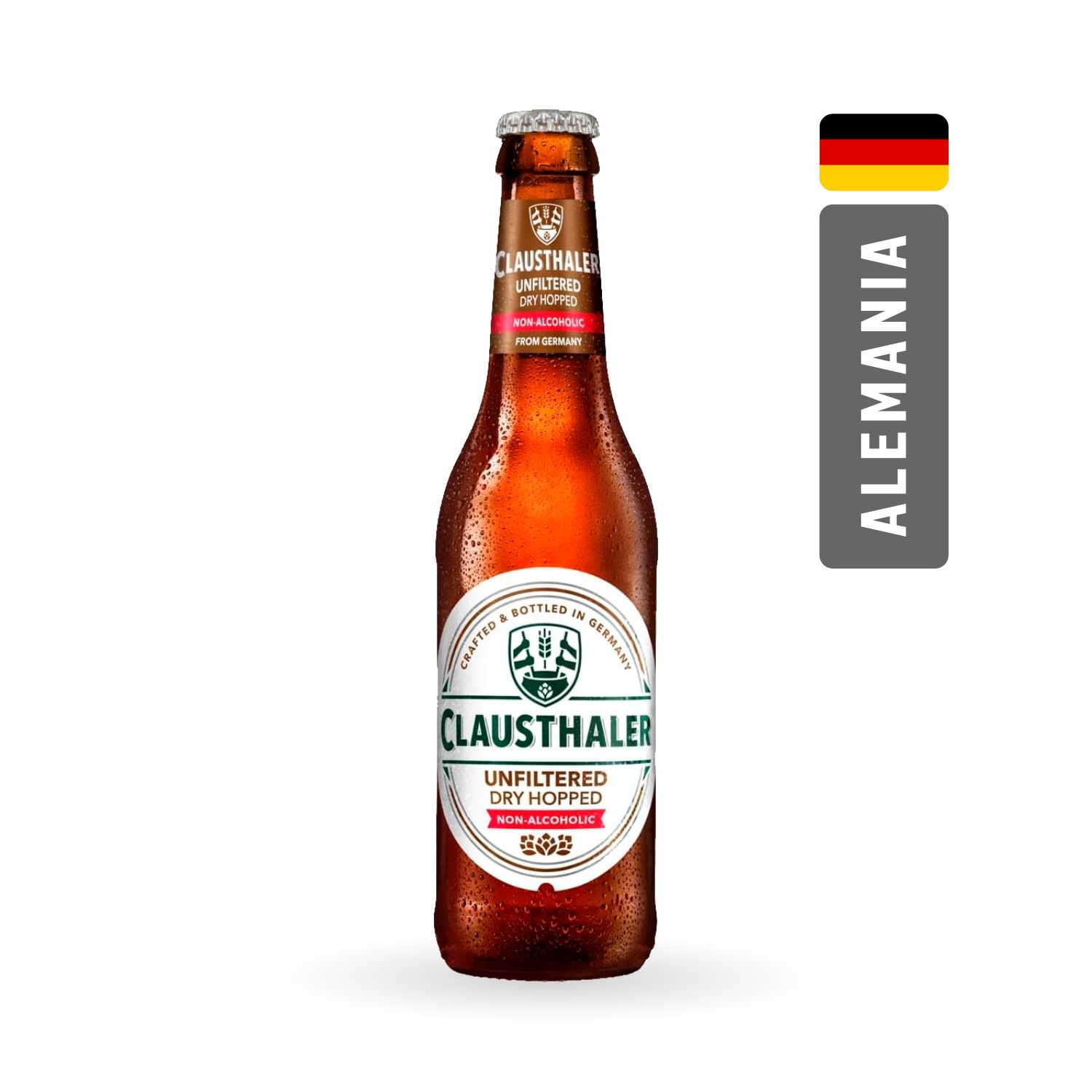 Cerveza Clausthaler S/A Unfiltered x330cc