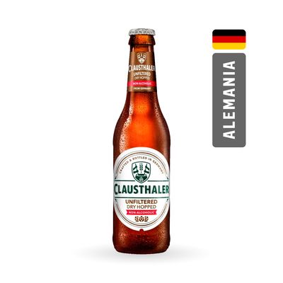 Cerveza Clausthaler S/A Unfiltered x330cc
