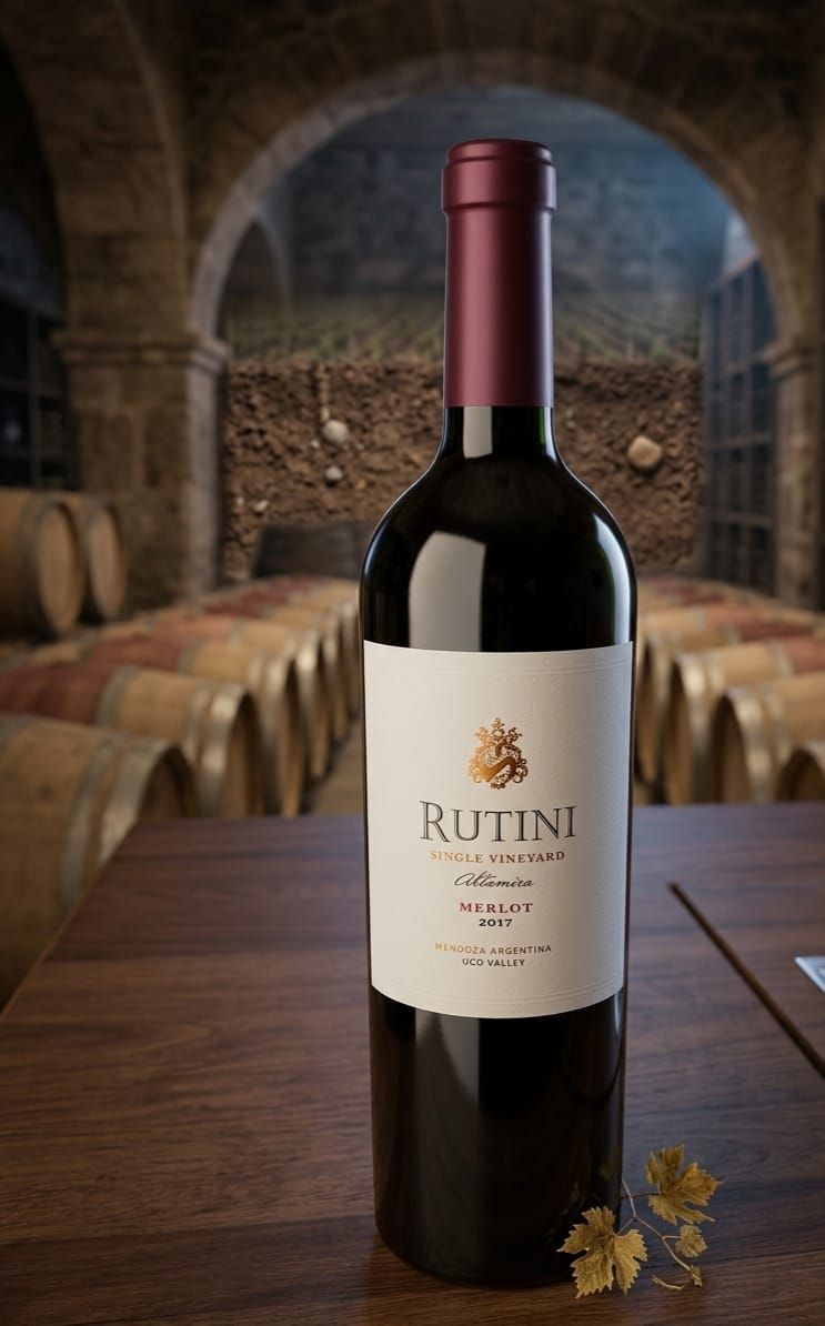 Vino Rutini Single Vineyard Altamira Merlot x750cc