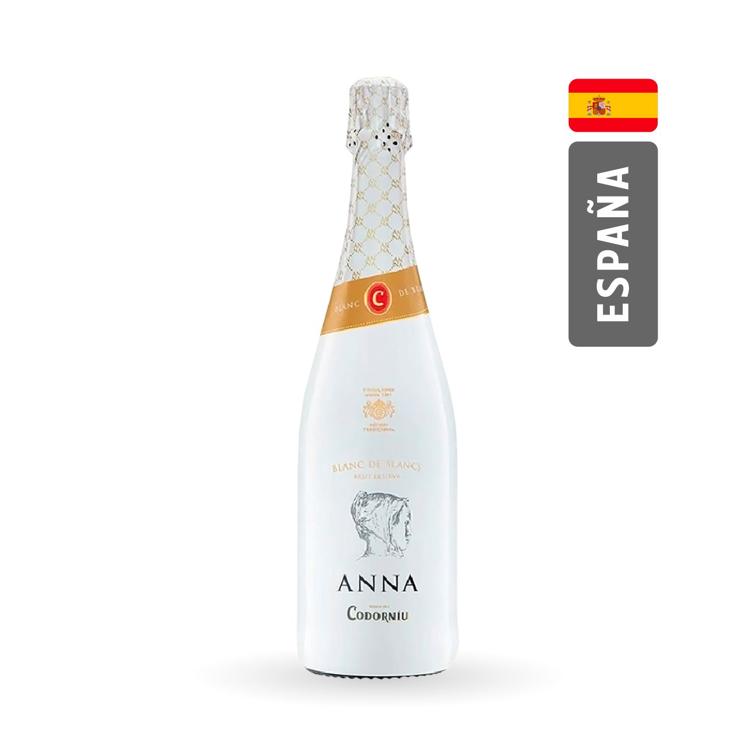 Champagne Anna Codorniu Blanc de Blancs x750cc