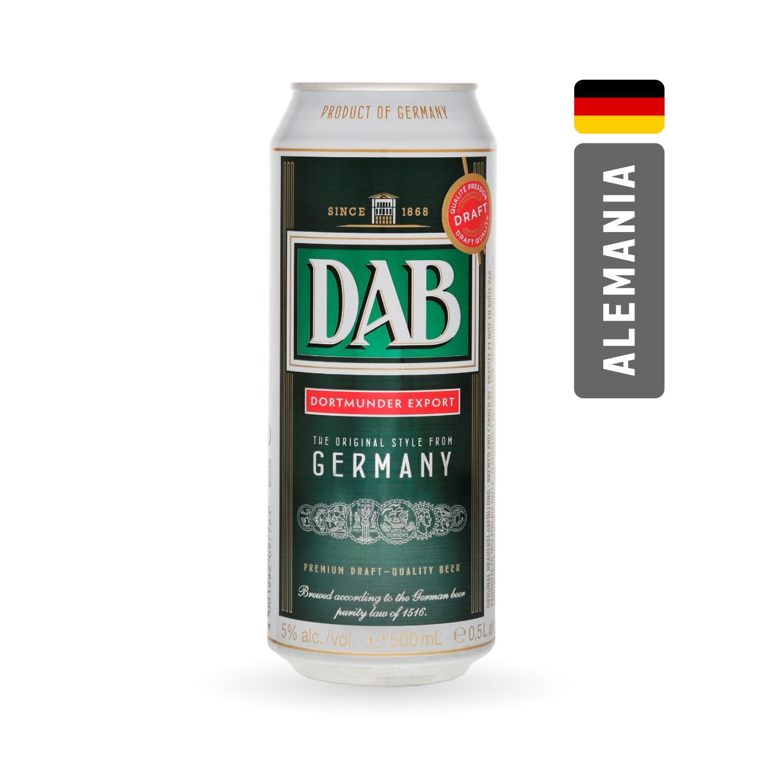 Cerveza DAB Lata x500cc (Alemana)