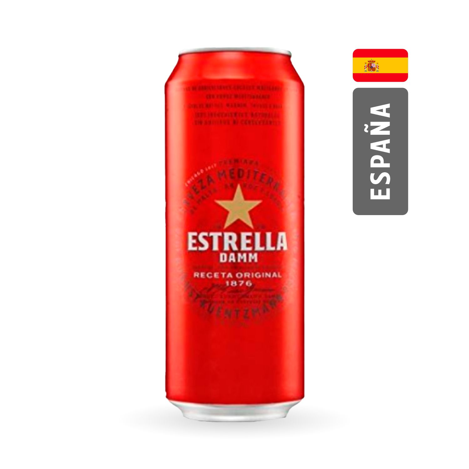 Cerveza Estrella Damm Lata x500cc (España)