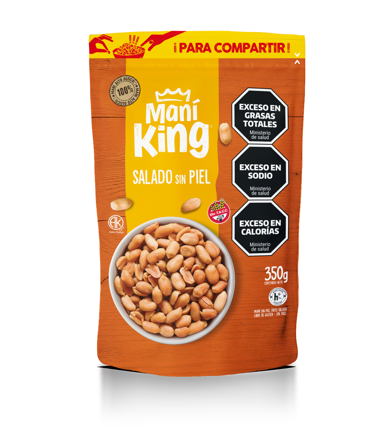 Mani king frito salado x350grs