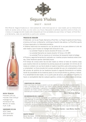 Champagne Segura Viudas Brut Rose x750cc