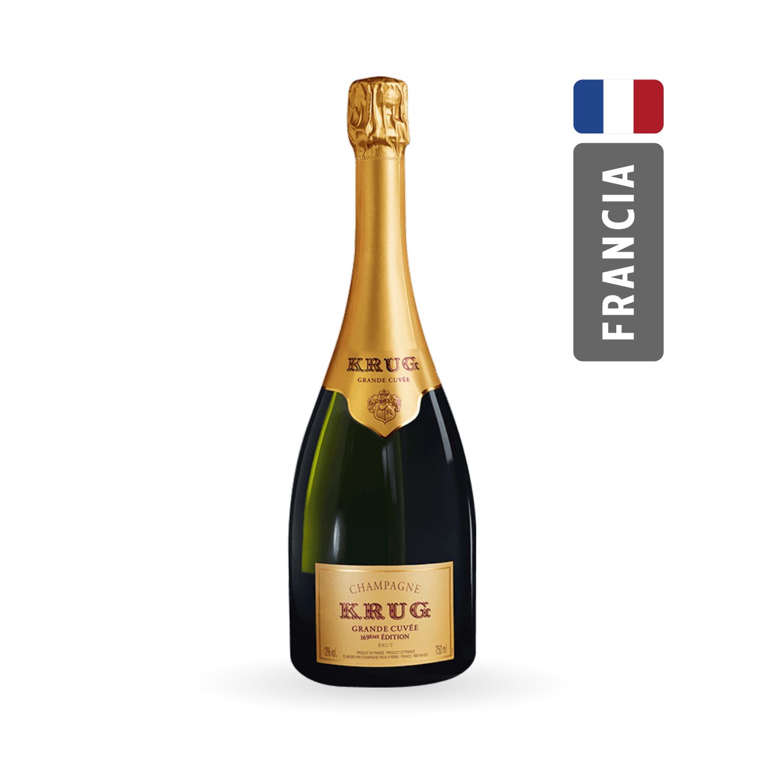 Champagne Krug Gran Cuvee 168e x750cc
