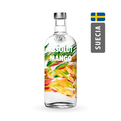Vodka absolut mango x750cc (suecia)