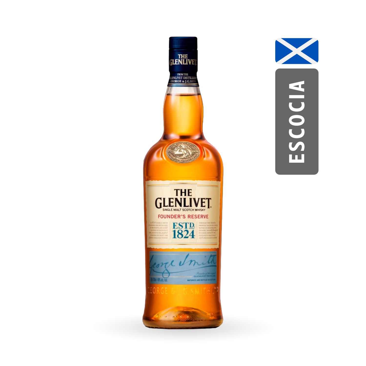 Glenlivet found reserve x700cc (escocia)