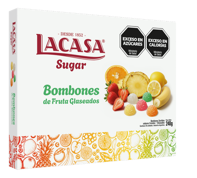 LaCasa Bombones De Fruta Sugar Surtidos x240gr