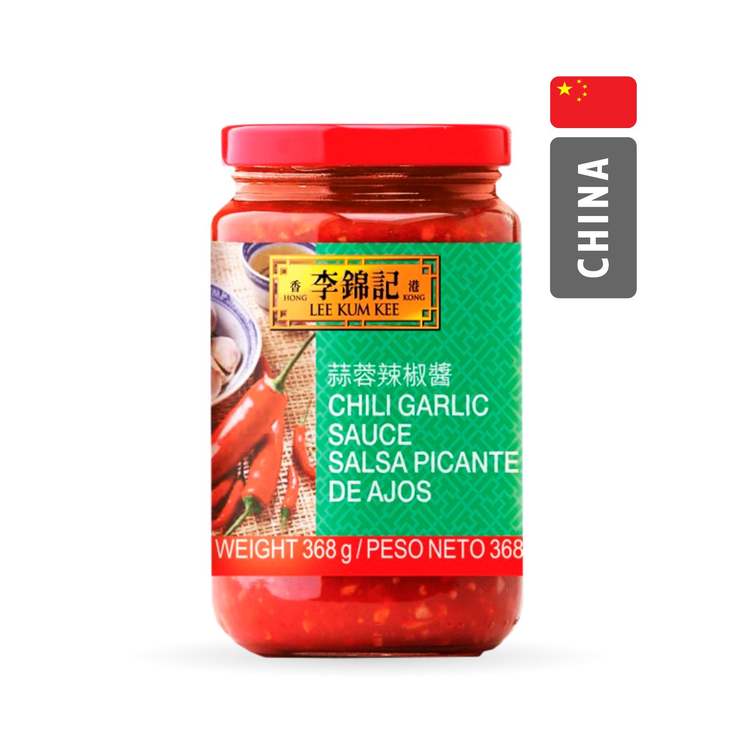 SALSA DE PIMIENTOS Y AJO x226gr (China)