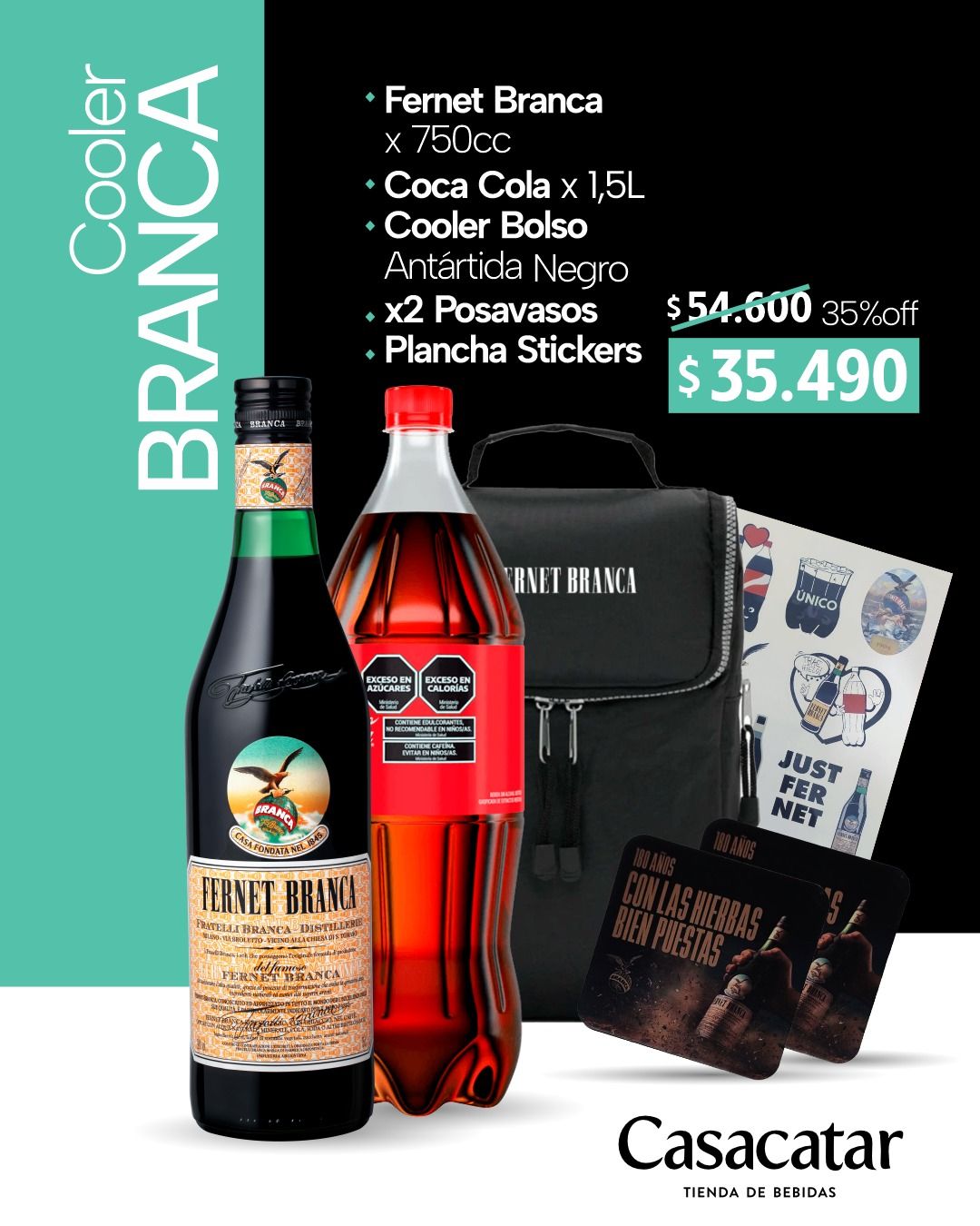 Cooler Fernet Branca