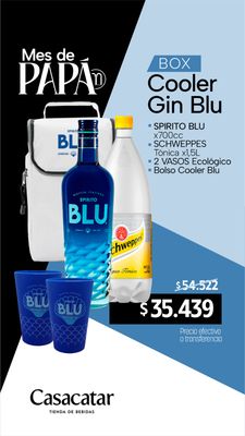 Cooler Gin Spirito BLU