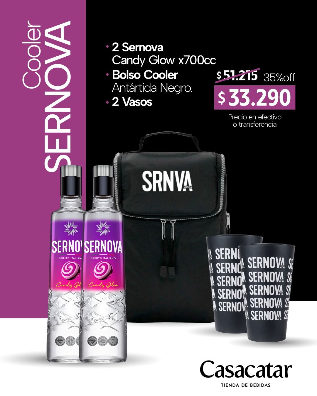Cooler Sernova Candy Glow