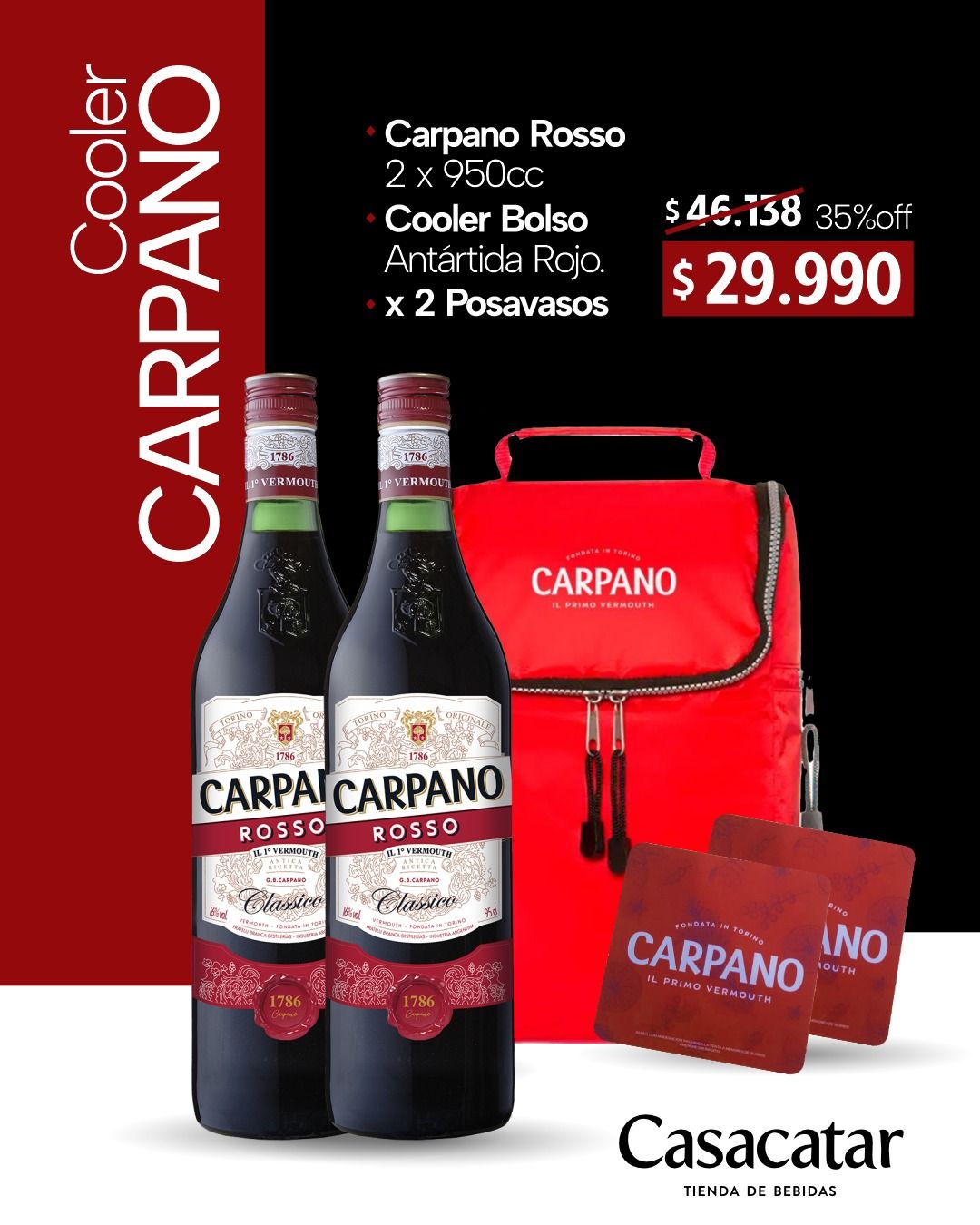 Cooler Carpano Rosso
