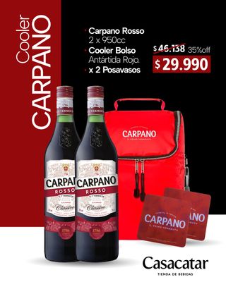 Cooler Carpano Rosso