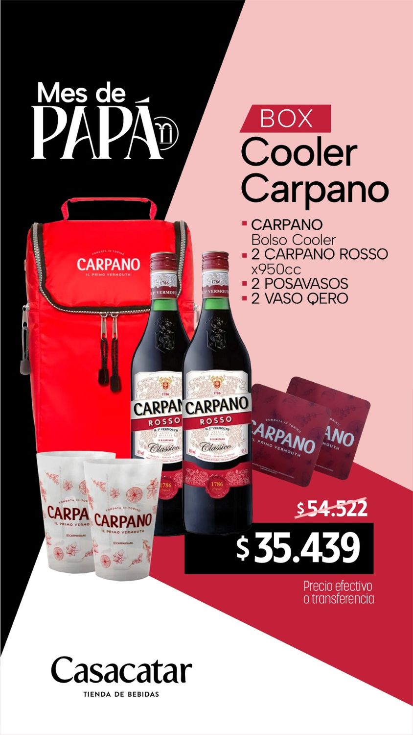 Cooler Carpano Rosso