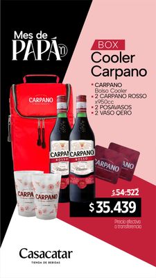 Cooler Carpano Rosso