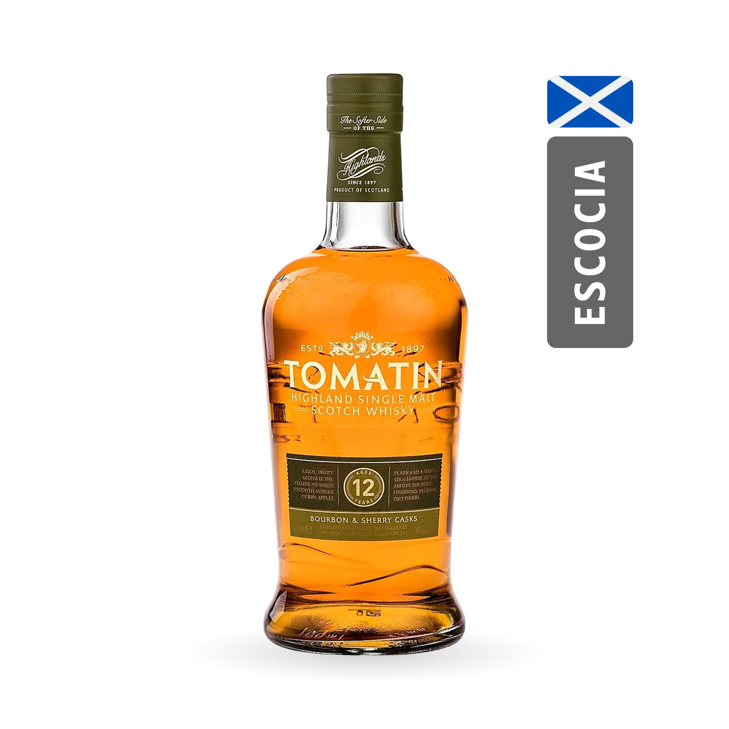 Whisky Tomatin 12yo Single  x700cc (Escocia)