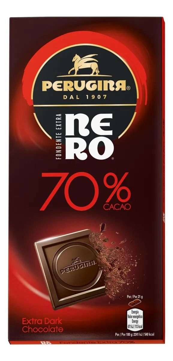 Perugina Tableta Chocolate 70% Cacao X85g (Italia)